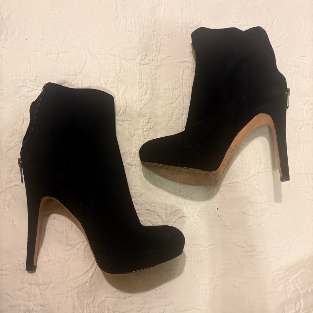 Sam Edelman Black Heeled Boots